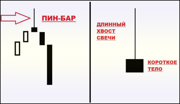 пин бар Модель Форекс пин бара, что это такое