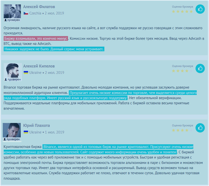 Бинанс: отзывы о чем отзываются пользователи