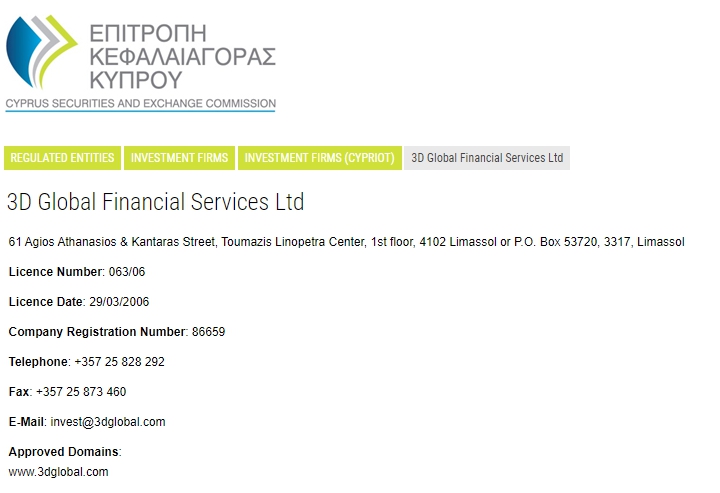 официальный сайт Данные о компании