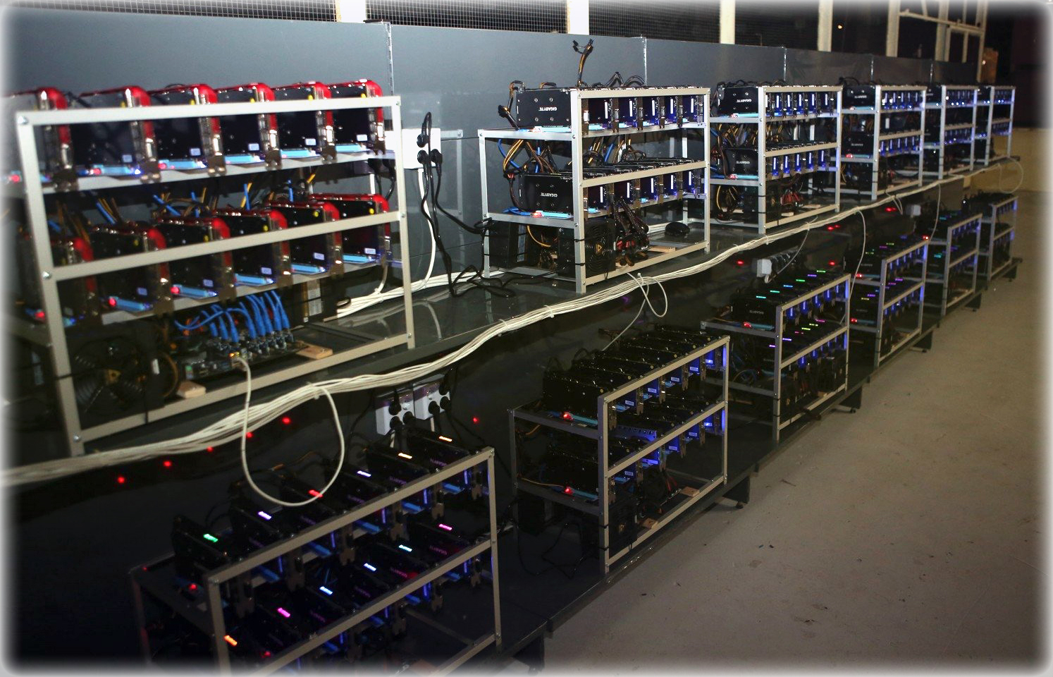 видеокарты майнинг фермы