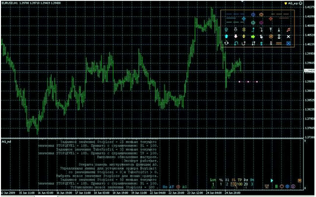 Настройки скрипта Применяем скрипт уже для установки сетки