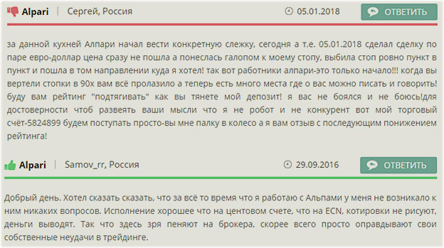 отзывы все отзывы в минус