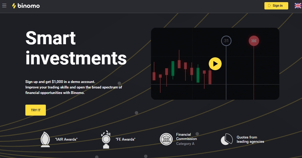 надёжность брокера Биржа Биномо с бинарными опционами на бездепозитном бонусе.