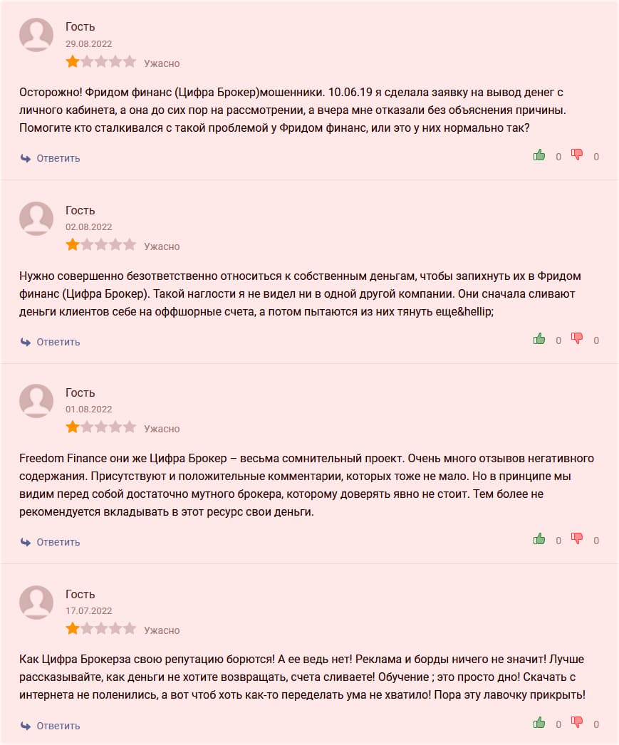 с Цифра брокер реальные отзывы о сотрудничестве