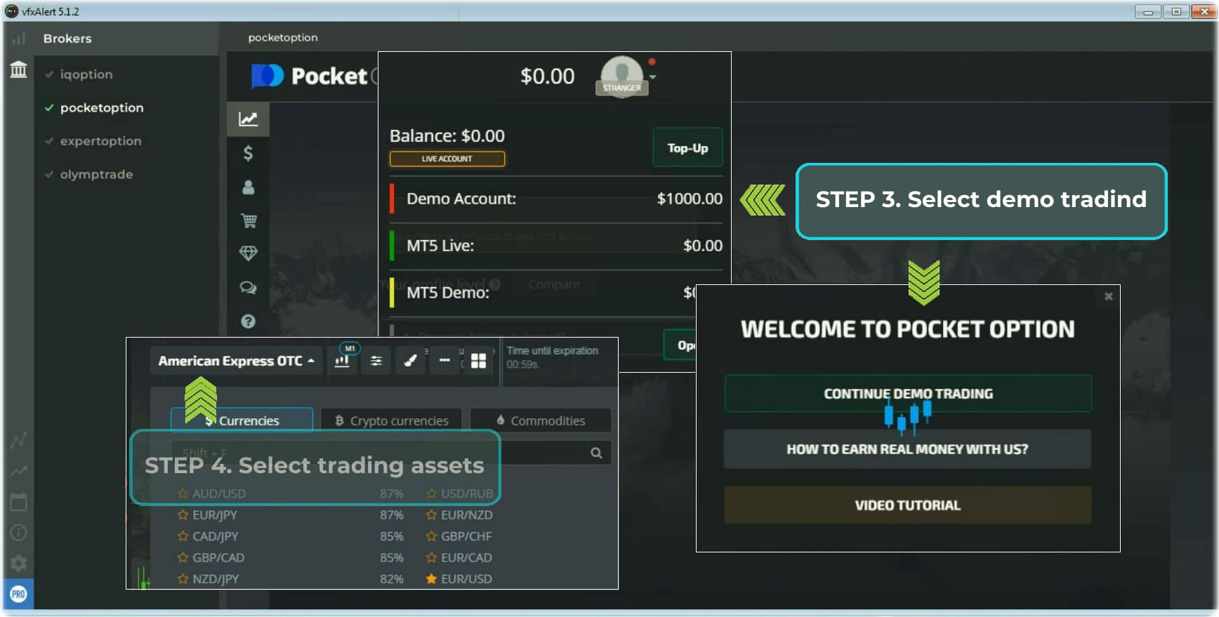 ТОП 3 лучших по прибыльности метода для работы с Покет Опшен и их бинарными опционами.